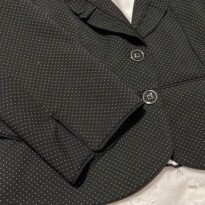 Black Polka Dot Women's Skirt